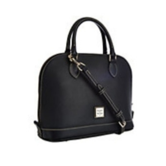 Dooney & Bourke Leather Satchel Purse - Picture 8 of 9